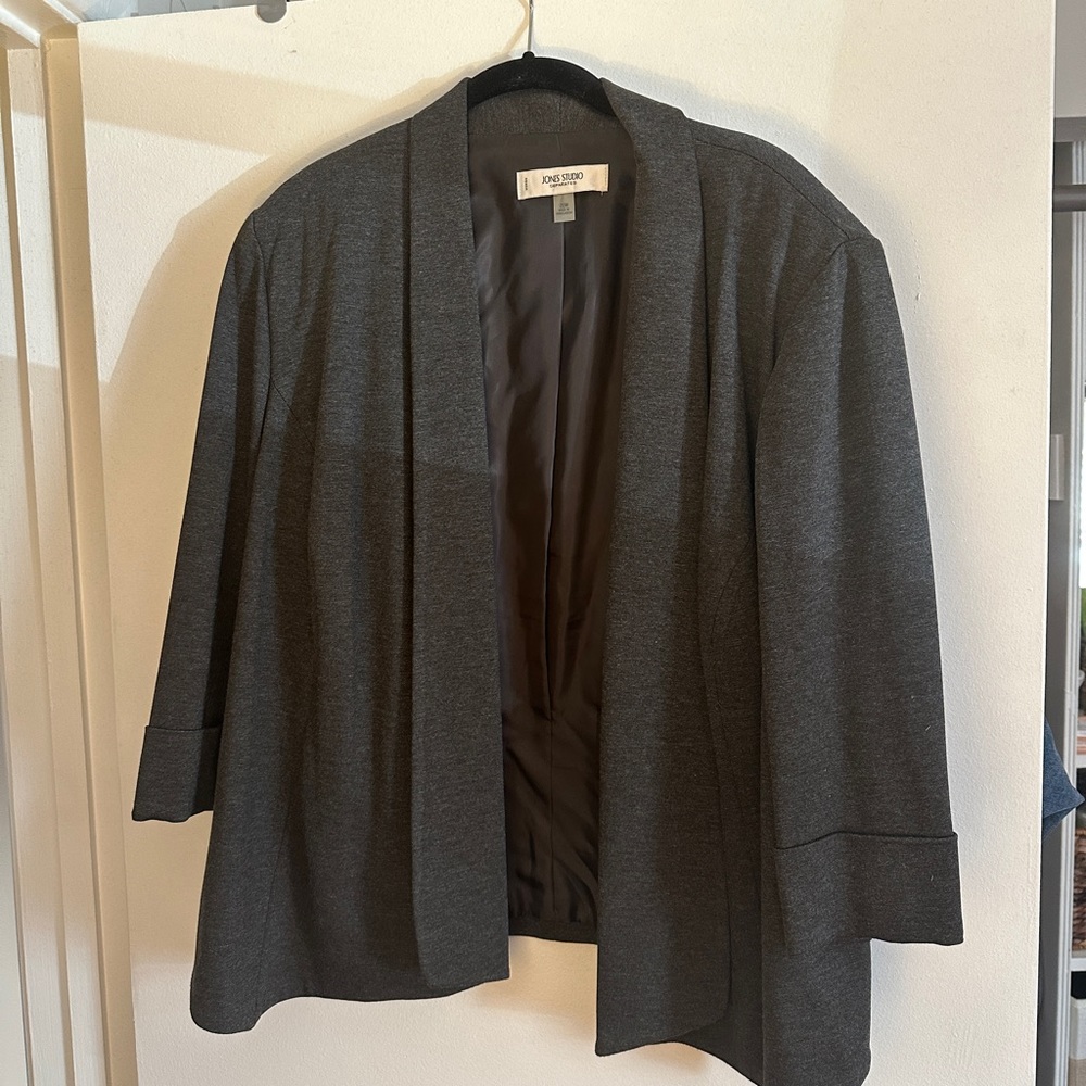 Jones New York Gray Blazer